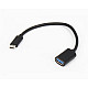E-GREEN Adapter USB 3.0 (F) - USB 3.1 Tip C (M) - OTG 0.15m crni