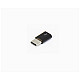 E-GREEN adapter USB 3.1 tip C (M) - Micro USB (F) crni
