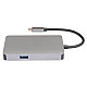 E-GREEN Adapter USB 3.1 tip C (M) - HDMI + VGA + 2xUSB 3.0 + RJ45 + tip C (F) beli E-GREEN Adapter USB 3.1 tip C (M) - HDMI + VGA + 2xUSB 3.0 + RJ45 + tip C (F) beli