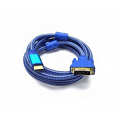 Fast Asia kabl HDMI na DVI(24+1) 1.5m (m, m) plavi