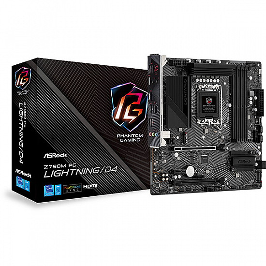 ASRock Z790M PG LIGHTNING, D4 matična ploča