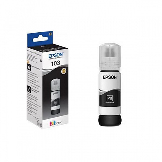 Epson kertridž C13T00S14A 103 Black EcoTank Ink