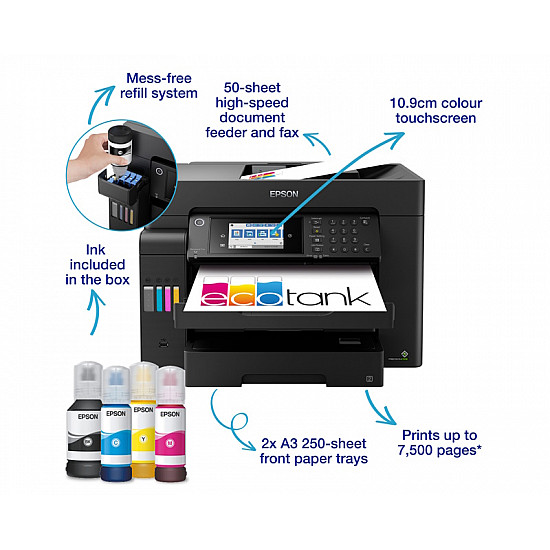EPSON L15150 A3+ EcoTank ITS (4 boje) multifunkcijski inkjet uređaj