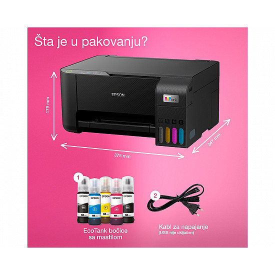 Epson L3230 EcoTank ITS multifunkcijski inkjet štampač