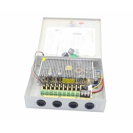 ALFAPOWER NST-0910A centralno napajanje za 9 kanala 10A ALFAPOWER NST-0910A centralno napajanje za 9 kanala 10A