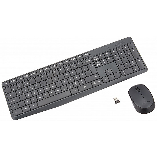 LOGITECH Bežična tastatura i miš MK235 (US)