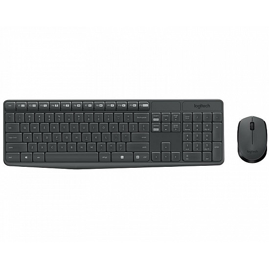 LOGITECH Bežična tastatura i miš MK235 (US)
