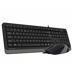 A4 TECH F1010 USB US siva tastatura + USB sivi