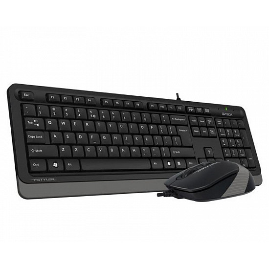A4 TECH F1010 USB US siva tastatura + USB sivi A4 TECH F1010 USB US siva tastatura + USB sivi