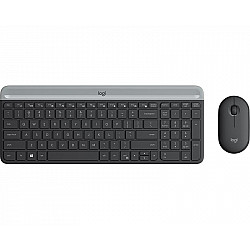 Logitech MK470 Slim Wireless Keyboard and Mouse Combo Graphite - US