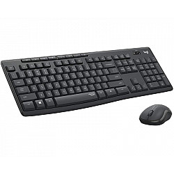 LOGITECH MK295 Silent Wireless Combo YU tastatura + miš crna
