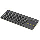 LOGITECH Bežična tastatura K400 PLUS WIRELESS TOUCH (Crna)