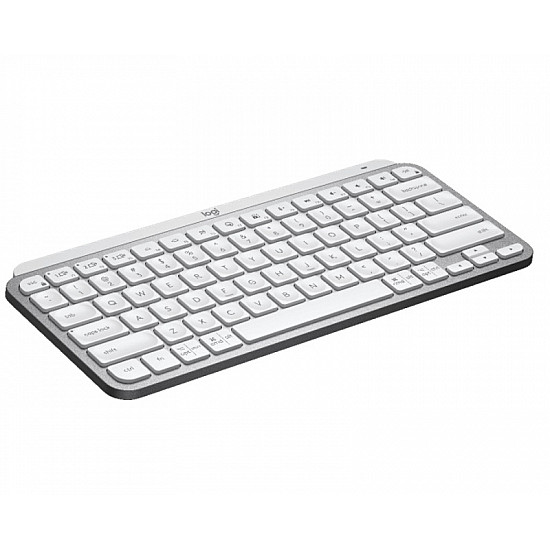 Logitech MX Keys Mini Wireless Illuminated Keyboard - Pale Grey