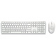 Dell KM5221W Pro Wireless US  tastatura + miš bela