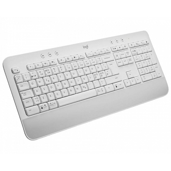 Logitech K650 Signature Wireless US bela tastatura