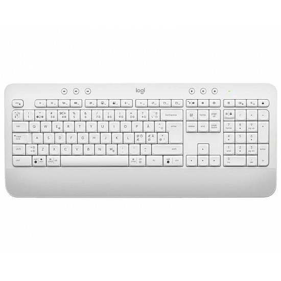 Logitech K650 Signature Wireless US bela tastatura