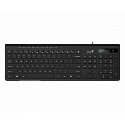 Genius Slimstar 230II USB US crna tastatura
