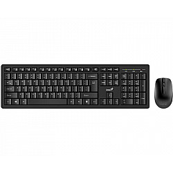 Genius Smart KM-8200 Wireless USB US crna tastatura + miš