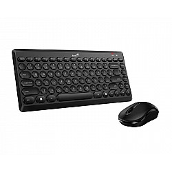 Genius tastatura+mis LuxMate Q8000 Wireless, crna