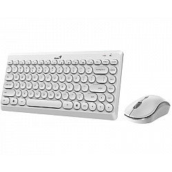 Genius LuxeMate Q8000 Wireless USB YU bela tastatura + miš