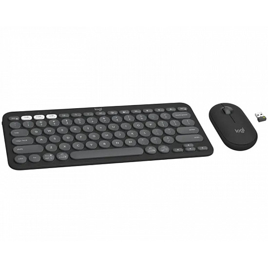 Logitech Pebble2 Wireless Combo US tastatura + miš crna