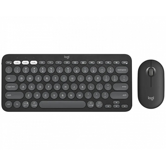 Logitech Pebble2 Wireless Combo US tastatura + miš crna