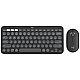 Logitech Pebble2 Wireless Combo US tastatura + miš crna