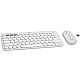 Logitech Pebble2 Wireless Combo US tastatura + miš bela Logitech Pebble2 Wireless Combo US tastatura + miš bela