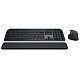 Logitech MX Keys S Combo Graphite Wireless Desktop US tastatura + miš