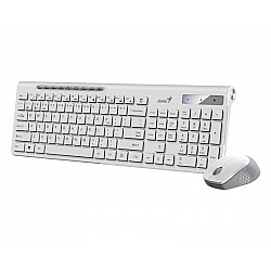 Genius SlimStar 8230 Wireless USB YU bela tastatura+ miš