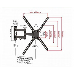 BARKAN E3433 LCD TV zidni nosač do 65"