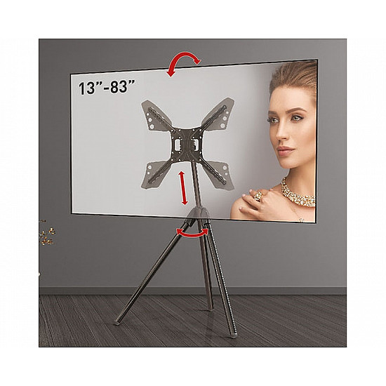 Barkan DTP410 LCD TV Tripod podni nosač od 13" do 83" Barkan DTP410 LCD TV Tripod podni nosač od 13" do 83"