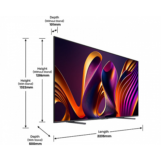 HISENSE 100 inča 100E7NQ PRO QLED 4K UHD Smart TV HISENSE 100 inča 100E7NQ PRO QLED 4K UHD Smart TV