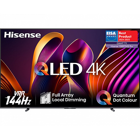 HISENSE 100 inča 100E7NQ PRO QLED 4K UHD Smart TV HISENSE 100 inča 100E7NQ PRO QLED 4K UHD Smart TV