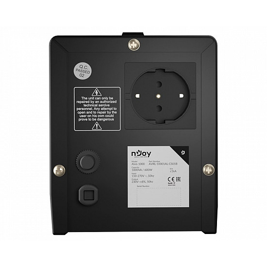 Njoy Alvis AVR 1000VA (AVRL-10001AL-CS01B)