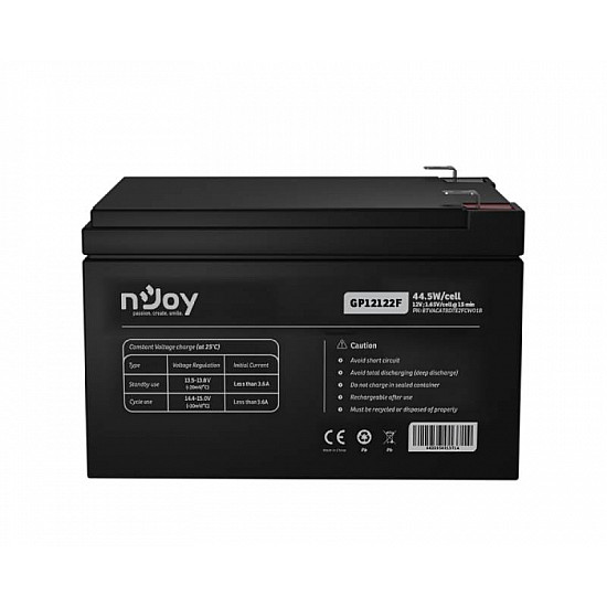 Njoy GP12122F baterija za UPS 12V 12Ah (BTVACATBDTE2FCW01B)