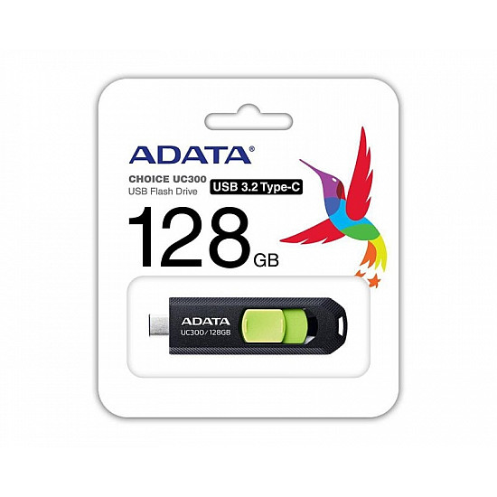 ADATA 128GB 3.2 ACHO-UC300-128G-RBK, GN crno-zeleni