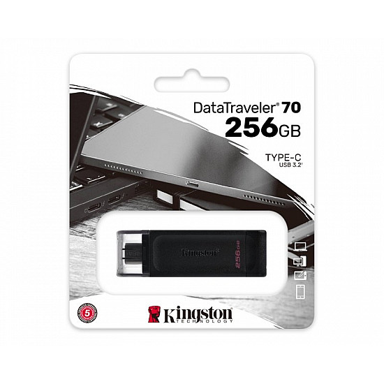Kingston 256GB DataTraveler USB-C flash DT70, 256GB