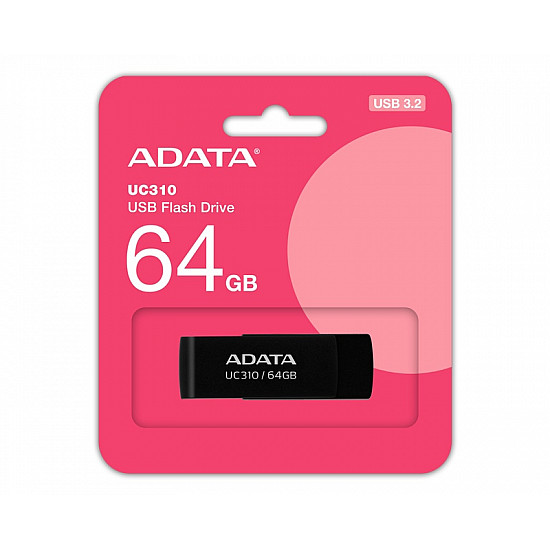 Adata 64GB 3.2 UC310-64G-RBK crni