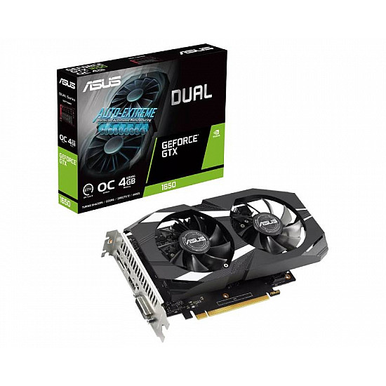 Asus nVidia GeForce GTX 1650 4GB 128bit DUAL-GTX1650-O4GD6-P-V2 Asus nVidia GeForce GTX 1650 4GB 128bit DUAL-GTX1650-O4GD6-P-V2