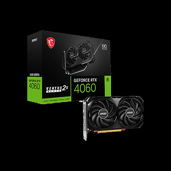 MSI nVidia GeForce RTX 4060 8GB 128bit RTX 4060 VENTUS 2X BLACK 8G OC MSI nVidia GeForce RTX 4060 8GB 128bit RTX 4060 VENTUS 2X BLACK 8G OC