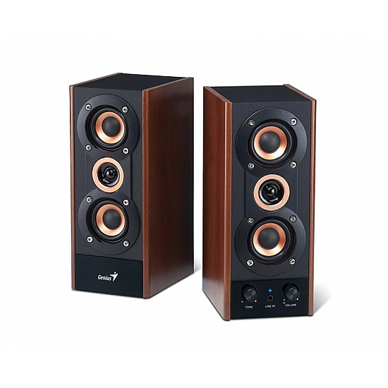 GENIUS SP-HF800A 2.0 v2 wood zvučnici
