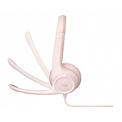 Logitech H390 Stereo Headset slušalice sa mikrofonom roze