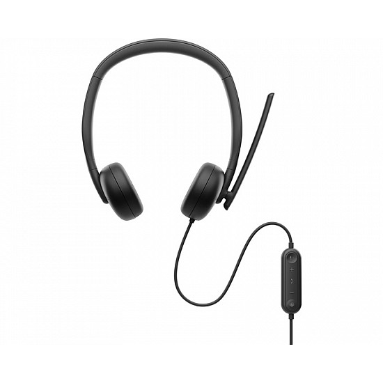 Dell WH3024 Wired Headset slušalice sa mikrofonom crne