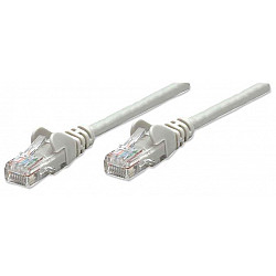 INT prespojni kabl,Cat6 certified,LSOH,S, FTP,0.5m,siv