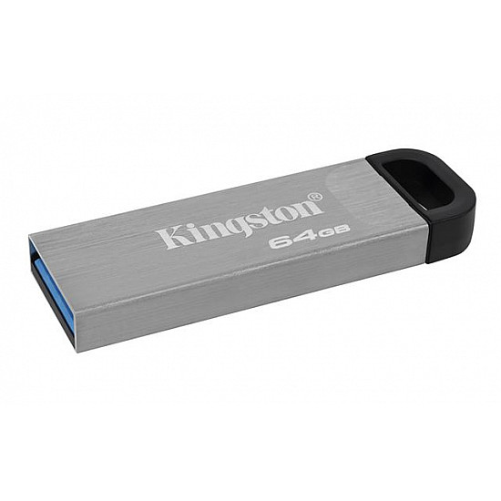 KINGSTON 64GB DataTraveler Kyson USB 3.2 flash DTKN, 64GB sivi