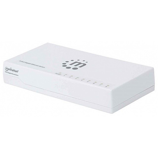 MANHATTAN 8-Port Gigabit Ethernet Switch