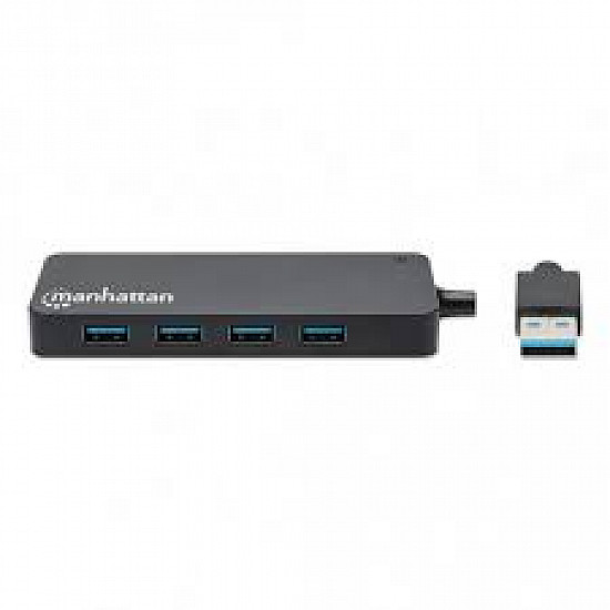 Manhattan USB HUB USB 3.2 --> 4x USB 3.2, Bus Powered, 164900