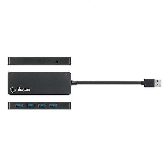 Manhattan USB HUB USB 3.2 --> 4x USB 3.2, Bus Powered, 164900