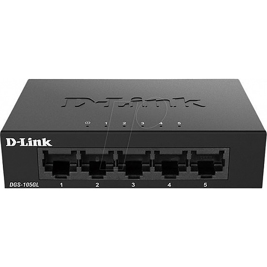 D LINK Switch neupravljivi, DGS-105GL, E